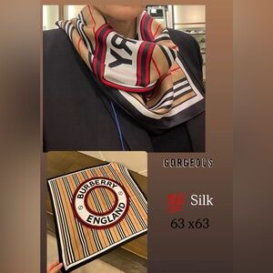 Burberry Silk Scarf
